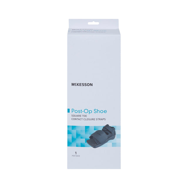 McKesson Squared Toe Post Operative Foot Protection Shoe - BeHope