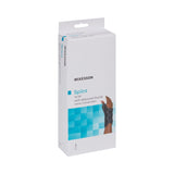 Wrist Brace with Abducted Thumb McKesson Aluminum / Foam / Spandex / Plastic Right Hand Black Large - BeHope