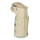 Wrist Brace McKesson Low Profile / Contoured / Wraparound Aluminum / Cotton / Elastic Right Hand Beige X-Large - BeHope