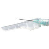 Safety Hypodermic Needle McKesson Prevent® 1 Inch Length 25 Gauge Ultra Thin Wall Hinged Safety Needle - BeHope