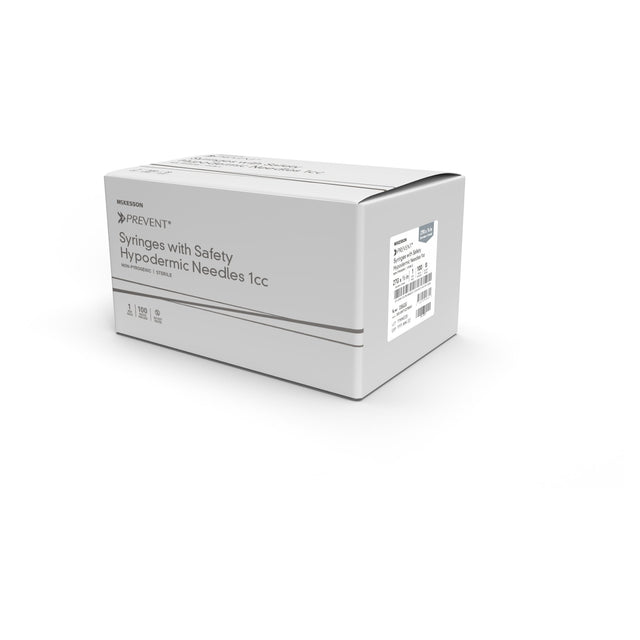 Mckesson Prevent® Safety Tuberculin Syringe with Hinged Safety Needle - BeHope