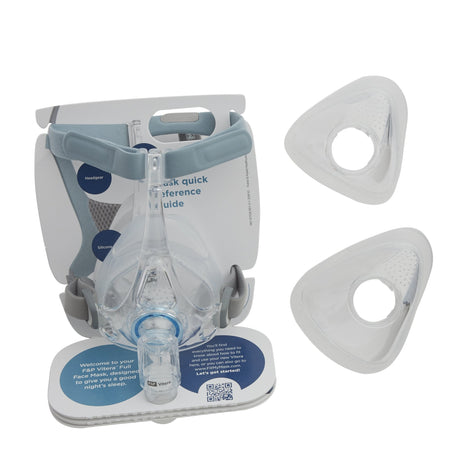 CPAP Starter Kit CPAP Starter Kit Vitera Full Face Style Small / Medium / Large Cushions Adult - BeHope
