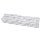 Wet Mop Pad Contec® Premira® II White Microfiber Disposable - BeHope