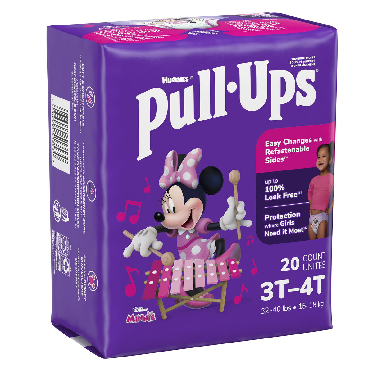 Female Toddler Training Pants Pull-ups® Disposable Potty Training Underwear - BeHope
