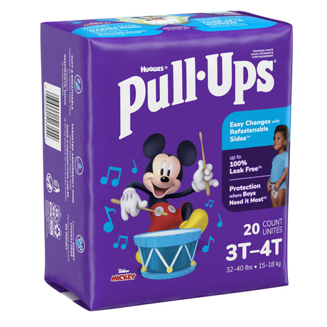 Male Toddler Pull-ups® Potty Training Pants with Easy Changes - BeHope