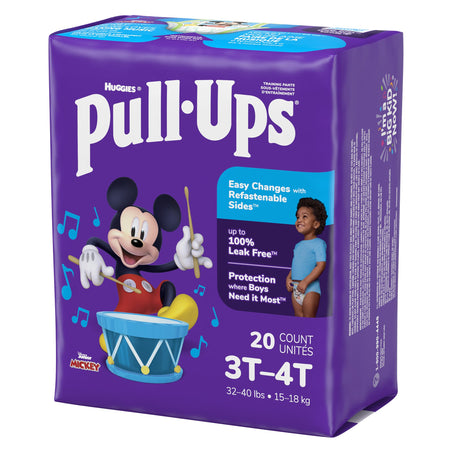 Male Toddler Pull-ups® Potty Training Pants with Easy Changes - BeHope