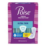 Bladder Control Pad Poise® Fresh Protection™ Ultra Thin 9.4 Inch Length Moderate Absorbency Sodium Polyacrylate Core One Size Fits Most - BeHope
