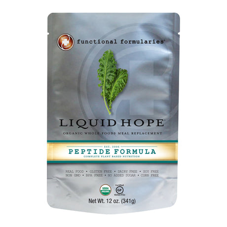 Oral Supplement Liquid Hope® Organic Plant-Based Peptide Formula - BeHope