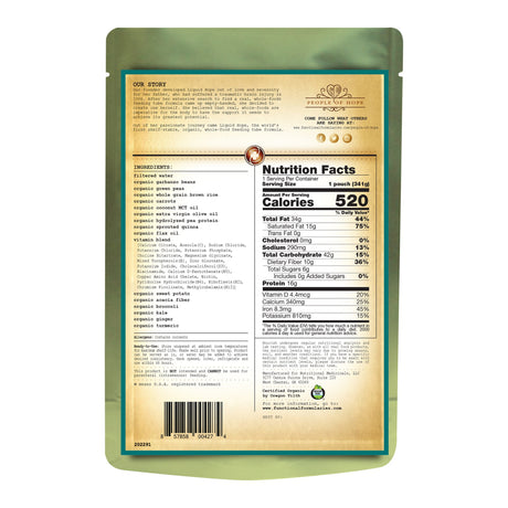 Pediatric Nourish® Peptide Organic Whole Food Tube Feeding Formula - BeHope