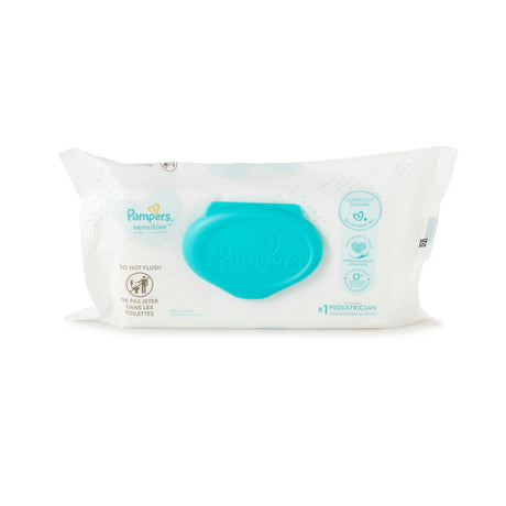 Baby Wipes Pampers® Sensitive Hypoallergenic Unscented for Sensitive Skin - BeHope