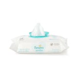 Baby Wipe Pampers® Sensitive Soft Pack Unscented 56 Count - BeHope