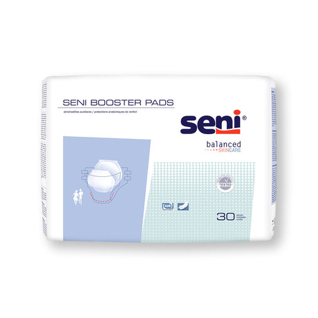 Booster Pad Seni® 25 Inch Length Moderate Absorbency Super Absorbent Core One Size Fits Most - BeHope