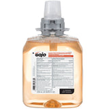 Antibacterial Soap GOJO® Foaming 1,250 mL Dispenser Refill Bottle Fruit Scent - BeHope