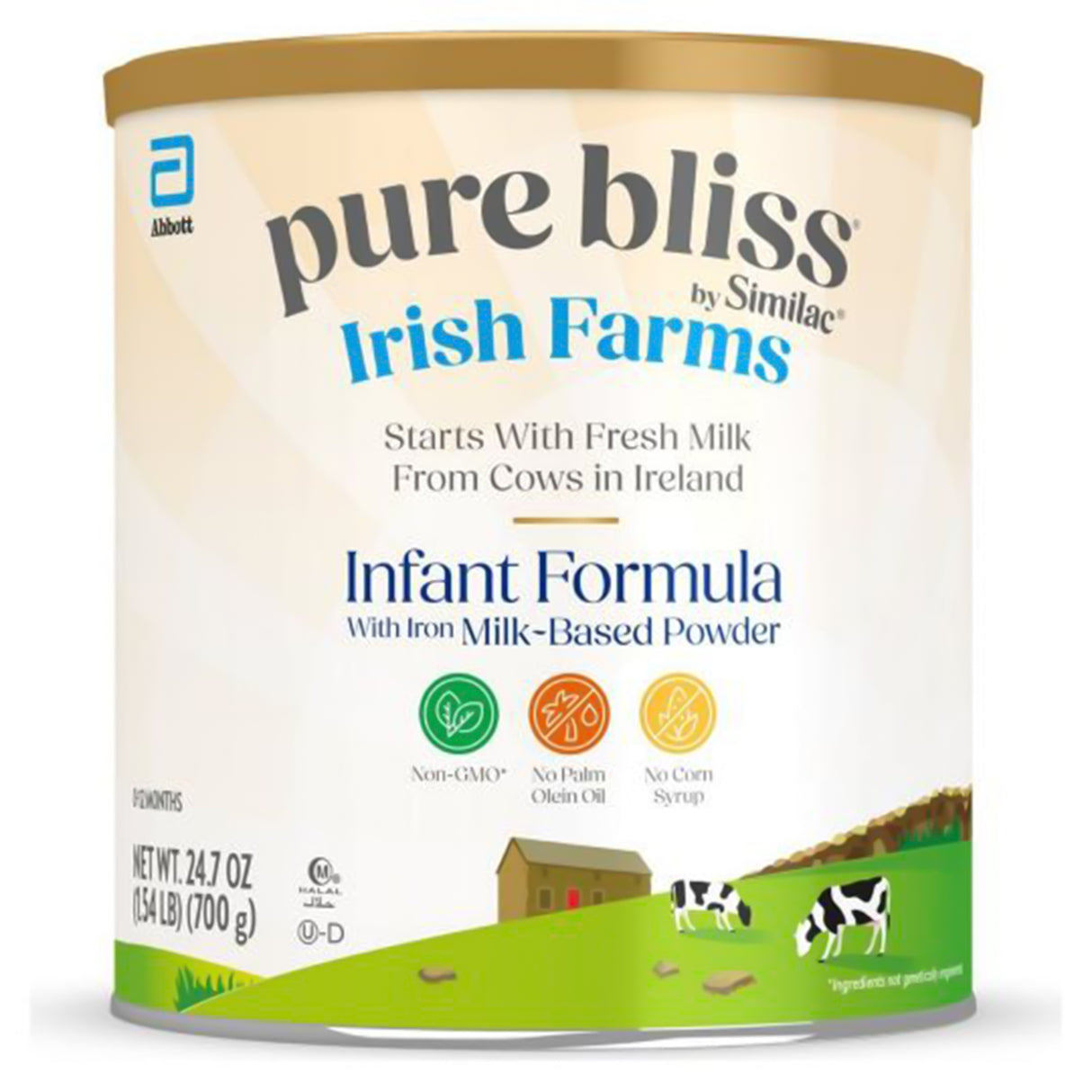 Infant Formula Pure Bliss™ By Similac® Unflavored Iron-Fortified Non-GMO - BeHope