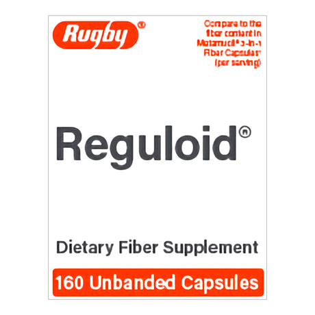 Laxative Reguloid® Psyllium Husk Capsules Overnight Relief - BeHope