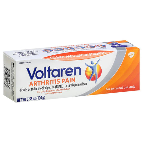 Topical Pain Relief Gel with Diclofenac Sodium Fast Acting - BeHope
