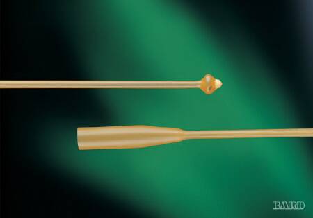 Nephrostomy Catheter Bard® Pezzer / 2-Eye Proportionate Head Tip Without Balloon 28 Fr. Latex - BeHope