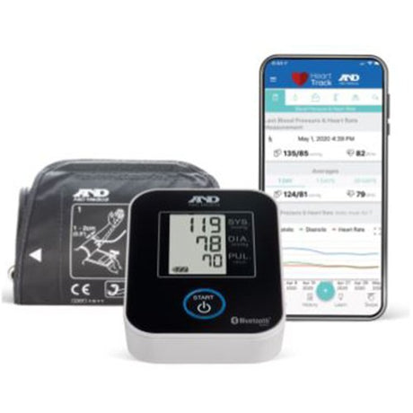 Home Automatic Digital Blood Pressure Monitor A&d Medical with Bluetooth - BeHope