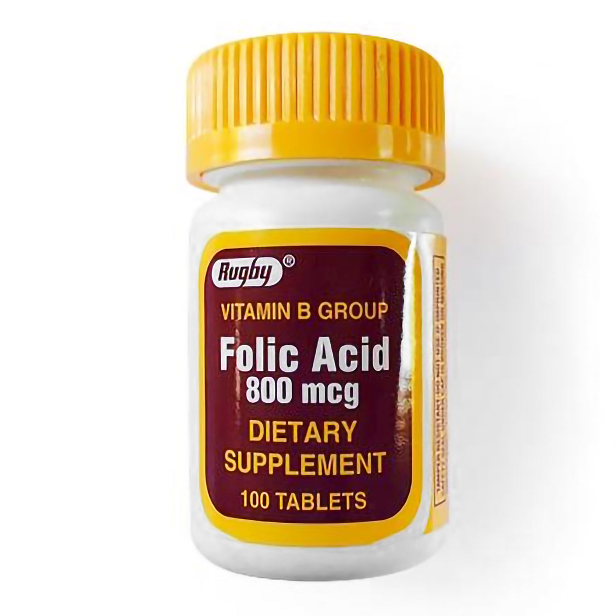 Vitamin Supplement Folic Acid 800 mcg Strength Tablet 100 per Bottle - BeHope