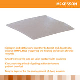 Collagen Dressing McKesson 2 X 2 Inch Square Sterile - BeHope