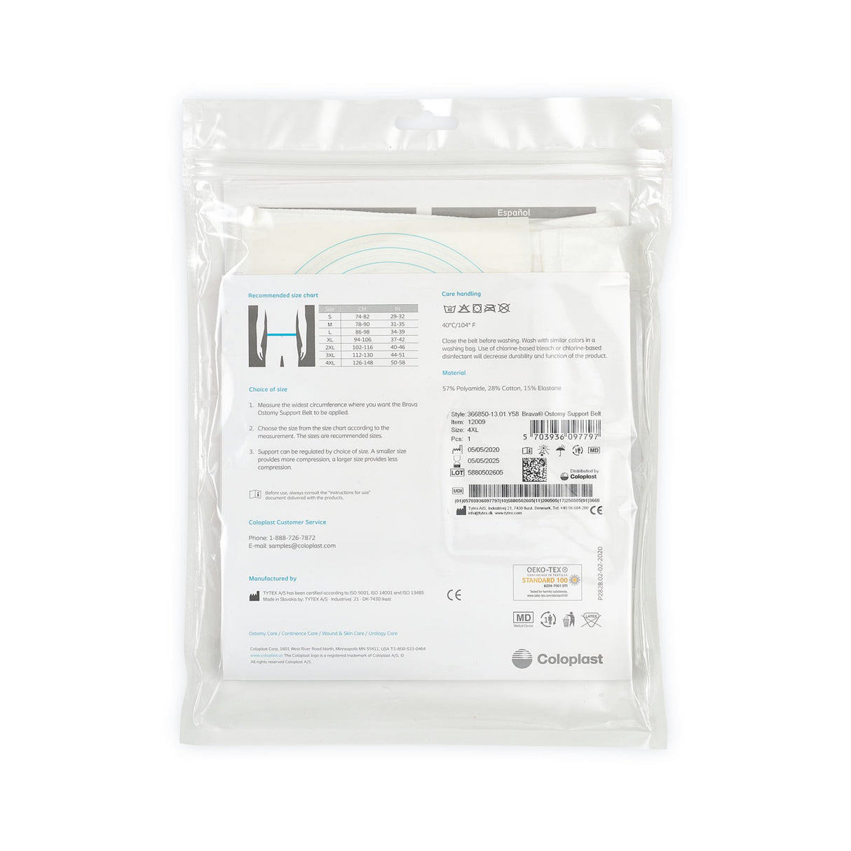 Ostomy Support Belt Brava® - BeHope