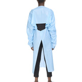 Protective Procedure Gown McKesson One Size Fits Most Blue NonSterile AAMI Level 2 Disposable - BeHope