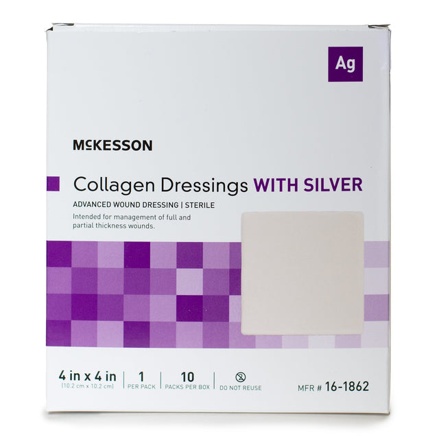 Silver Collagen Advanced Wound Care Dressing Mckesson Sterile - BeHope