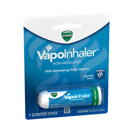 Cold and Cough Relief Vicks® VapoInhaler™ Inhalant Stick 0.2 mL - BeHope