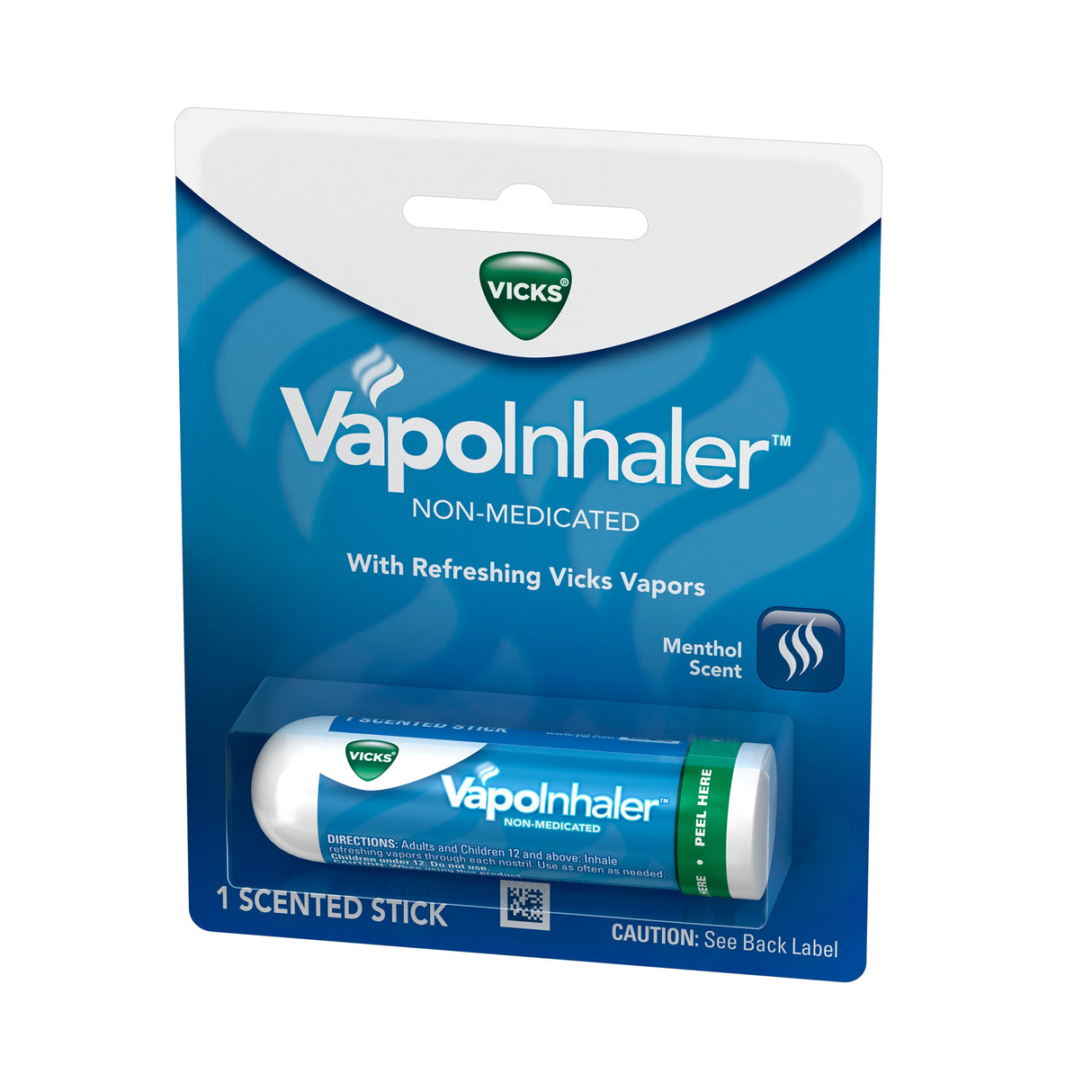 Cold and Cough Relief Vicks® VapoInhaler™ Inhalant Stick 0.2 mL - BeHope