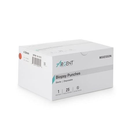 McKesson Argent™ Dermal Biopsy Punch with Safety Cap and Seamless Blade - BeHope