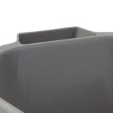 Fracture Bedpan McKesson Gray 34 oz. / 1006 mL - BeHope