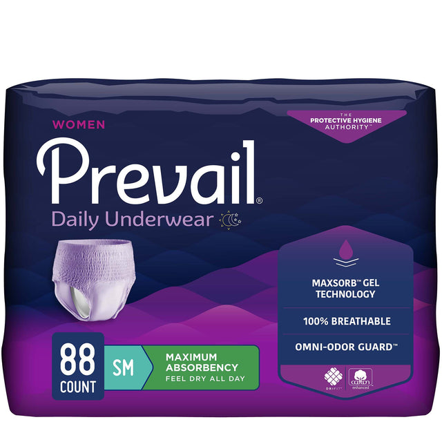 Absorbent Underwear Prevail® Daily Men's Disposable Heavy Absorbency - BeHope