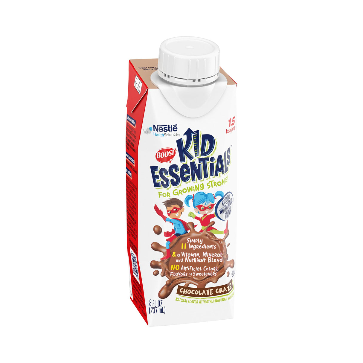 Pediatric Oral Supplement Boost® Kid Essentials™ 1.5 Chocolate Craze Flavor 8 oz. Carton Liquid Vitamins / Minerals - BeHope