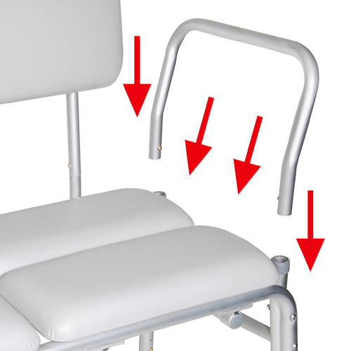 Transfer Bench Padded KD  Gray