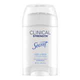 Antiperspirant / Deodorant Secret® Clinical Strength Solid 1.6 oz. Light and Fresh Scent - BeHope