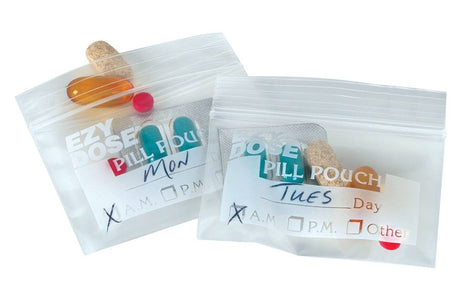 Pill Pouch Ezy Dose® Pocket-Size 1 Day 2 Dose - BeHope