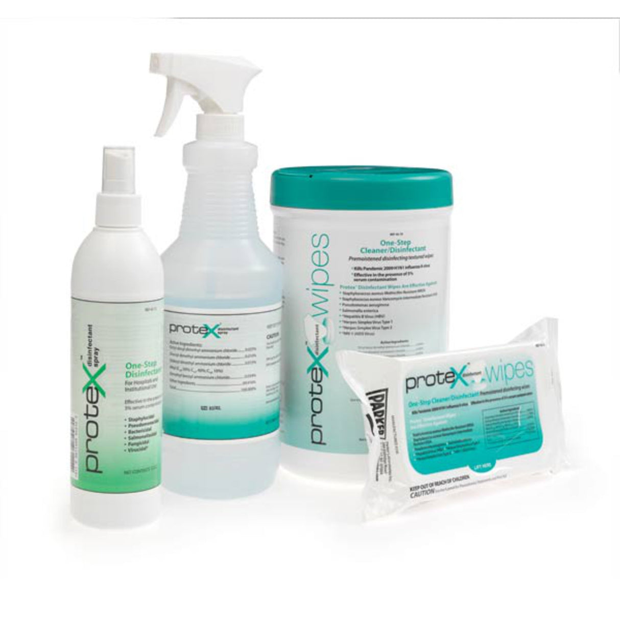 Surface Disinfectant Cleaner Protex™ Ultra Premoistened Broad Spectrum Manual Pull Wipe 60 Count Soft Pack Lemon Scent NonSterile - BeHope