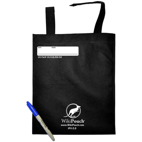 Moisture Wicking Infection Prevention Pouch with Peel and Stick Tape IPV-2.0 - BeHope