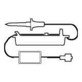 IV Pump Set CADD® Pump Without Ports 0.2 Micron Filter 130 Inch Tubing Epidural - BeHope