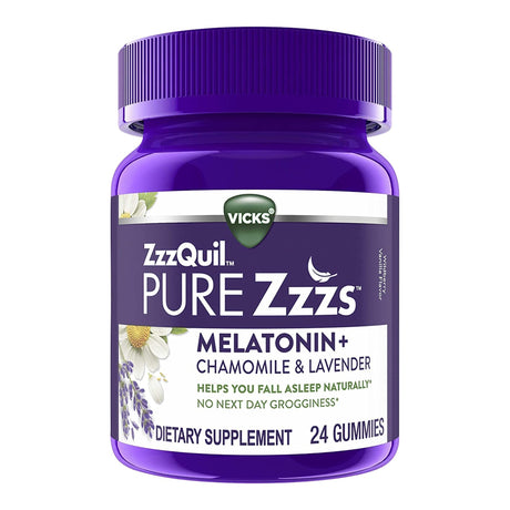 Zzzquil Pure Zzzs™ Melatonin Sleep Aid Gummies for Restful Sleep - BeHope