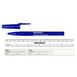Skin Marker with Ruler and Labels McKesson Gentian Violet Ink Sterile Full Size Fine Tip - BeHope