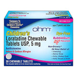 Children's Allergy Relief 5 mg Strength Chewable Tablet 30 per Box - BeHope