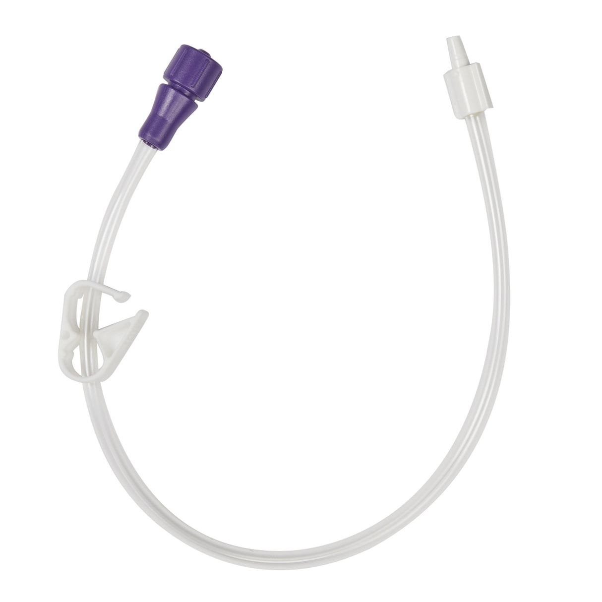 Bolus Enteral Feeding Extension Tube Set McKesson 12 Inch, Enfit, Secure Lock Straight Connector and Clamp, NonSterile - BeHope