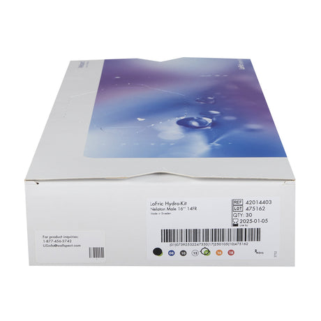 Intermittent Closed System Catheter Tray Lofric® Hydro-kit™ Hydrophilic Coated Ready-to-Use Non-Touch - BeHope