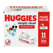 Baby Wipe Huggies® Simply Clean® Fragrance Free Hypoallergenic - BeHope