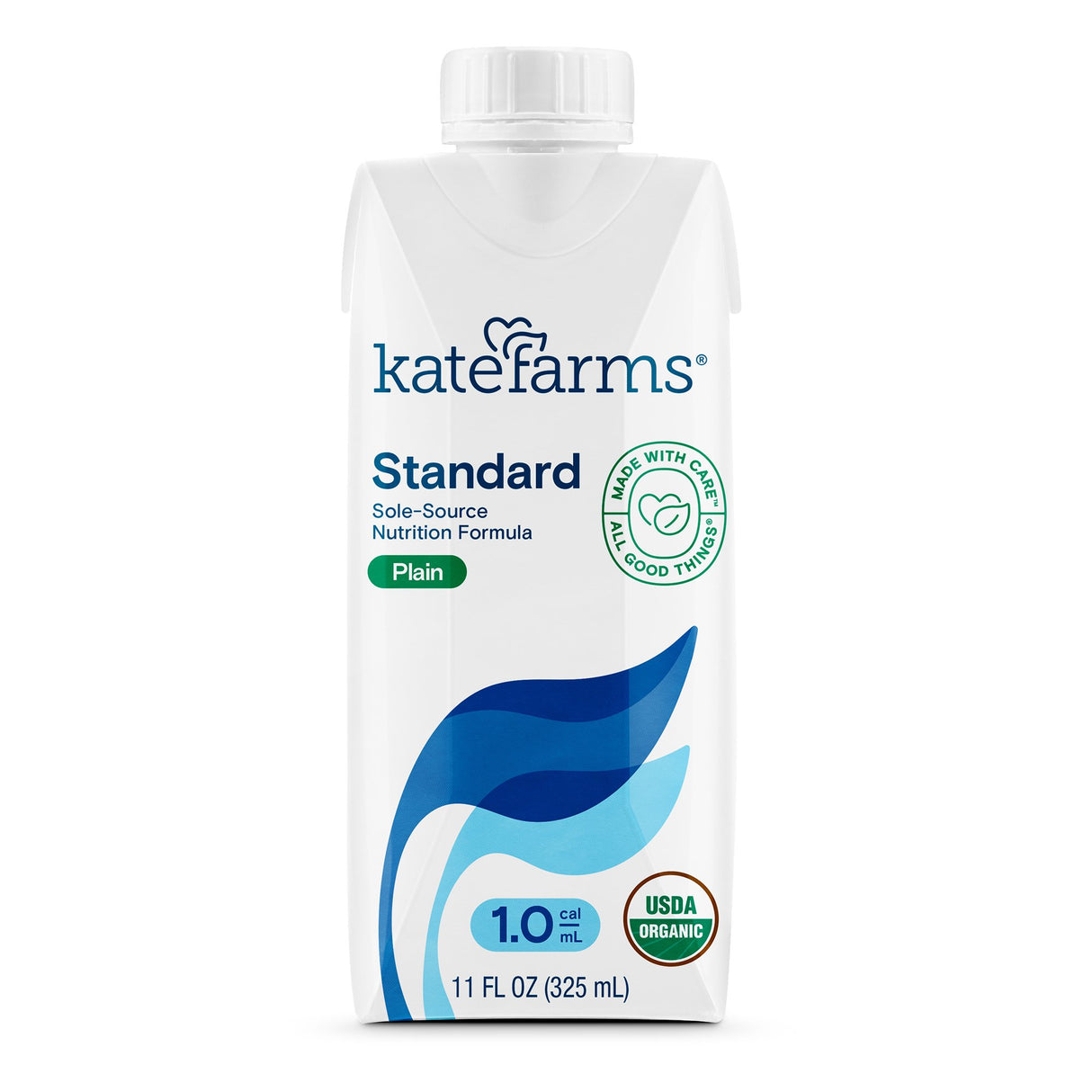 Oral Supplement Kate Farms Standard 1.0 Plain Flavor Liquid 11 oz. Carton - BeHope