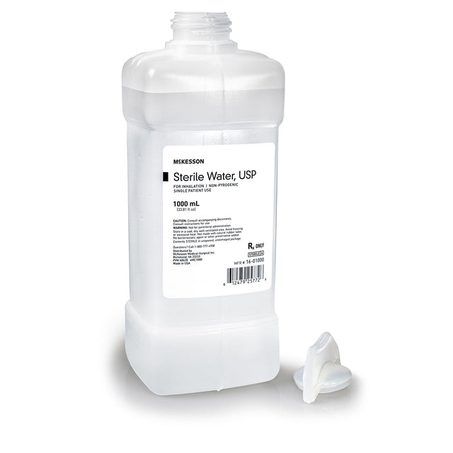Mckesson Sterile Water for Inhalation Nebulizer Bottle - BeHope
