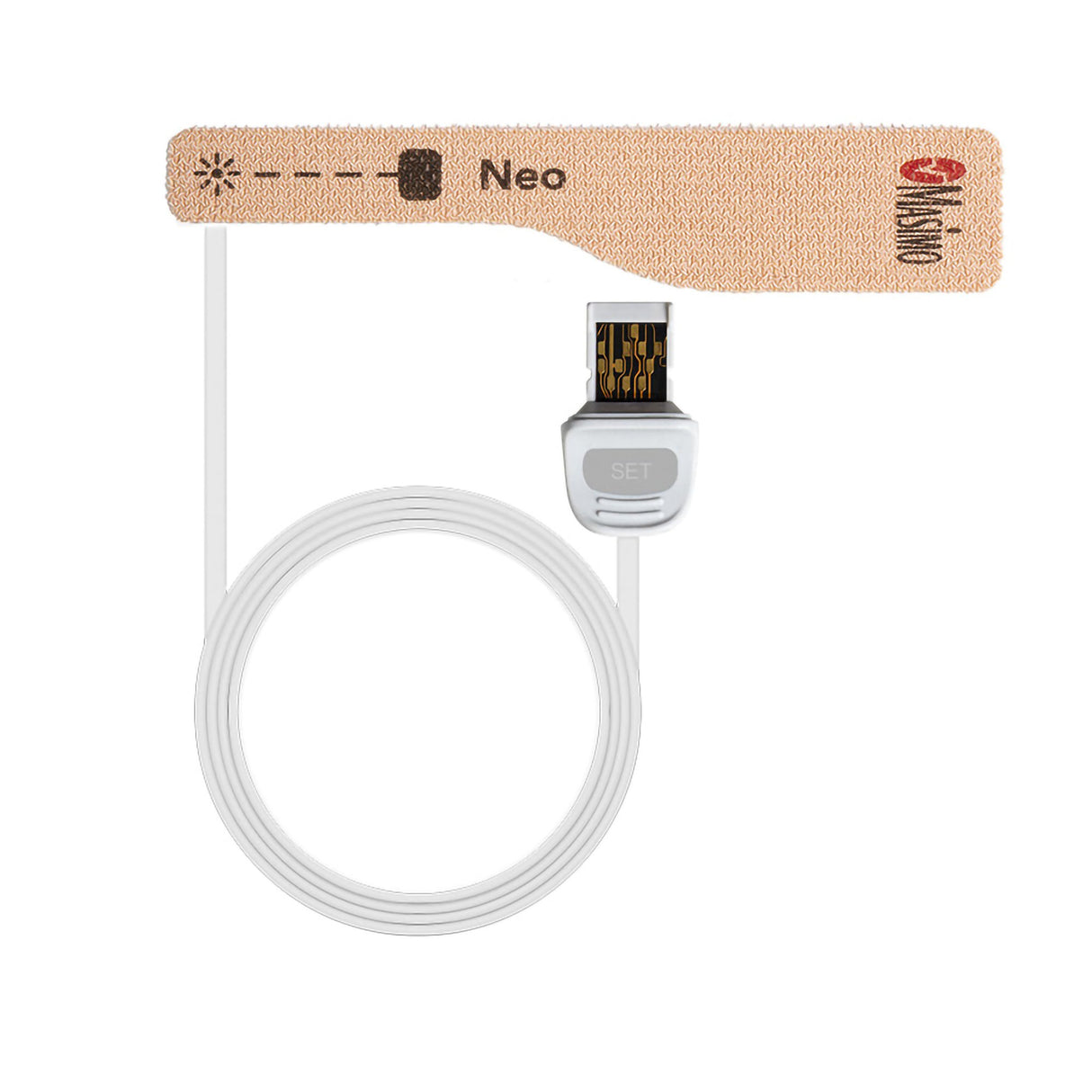 SpO2 Sensor RD SET Finger Multiple Users Single Patient Use 3 Foot Cord - BeHope