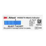 Attest™ Sterilization Chemical Indicator Strip Vaporized Hydrogen Peroxide 2 Inch Length - BeHope