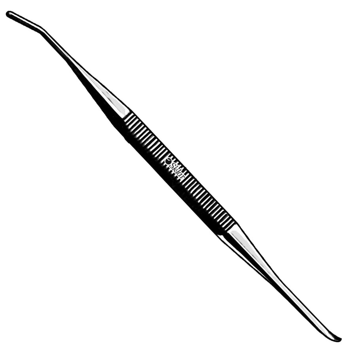 Dissector Sklar® Watson / Cheyne 7 Inch Length Blunt Curved / Blunt Angled Tip - BeHope